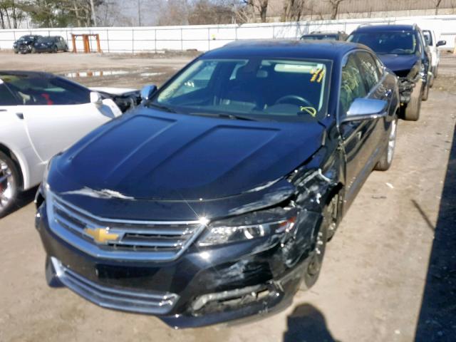 2G1125S39J9129633 - 2018 CHEVROLET IMPALA PRE BLACK photo 2