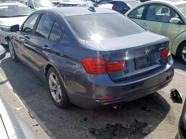 WBA3C1G53DNN93824 - 2013 BMW 328 I SULE GRAY photo 3