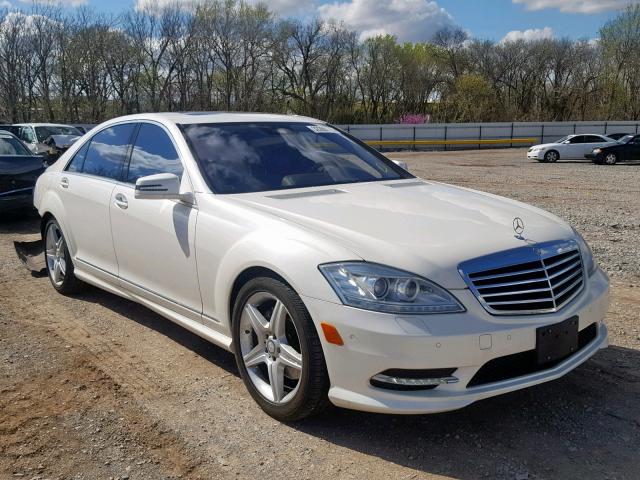 WDDNG7BB7BA405008 - 2011 MERCEDES-BENZ S 550 WHITE photo 1