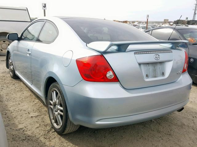JTKDE167070149217 - 2007 TOYOTA SCION TC ლურჯი ფოტო 3