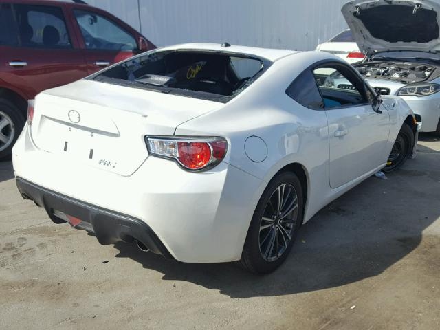 JF1ZNAA11D1718040 - 2013 TOYOTA SCION FR-S WHITE photo 4