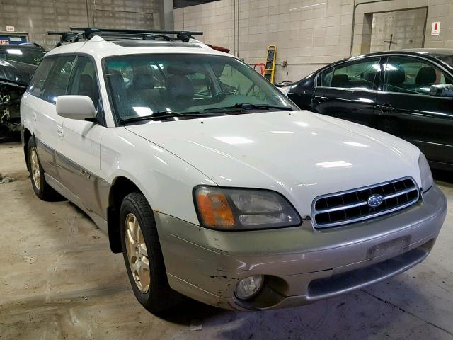 4S3BH686517633731 - 2001 SUBARU LEGACY OUT WHITE photo 1