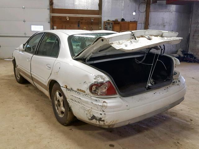 1G4HR54K2YU150404 - 2000 BUICK LESABRE LI WHITE photo 3