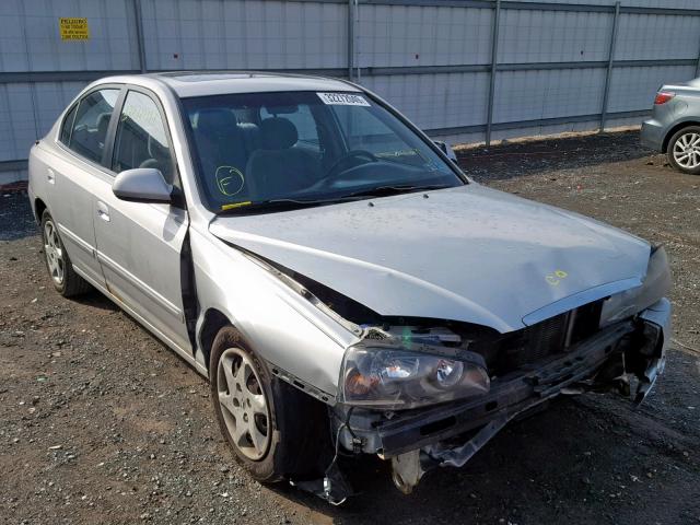 KMHDN46D06U257385 - 2006 HYUNDAI ELANTRA GL SILVER photo 1