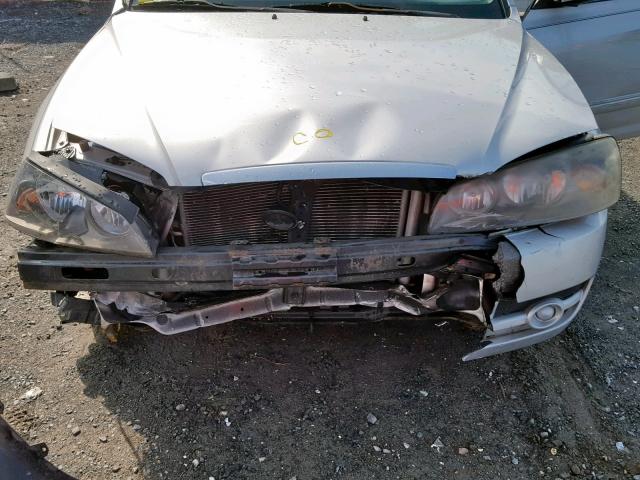 KMHDN46D06U257385 - 2006 HYUNDAI ELANTRA GL SILVER photo 7