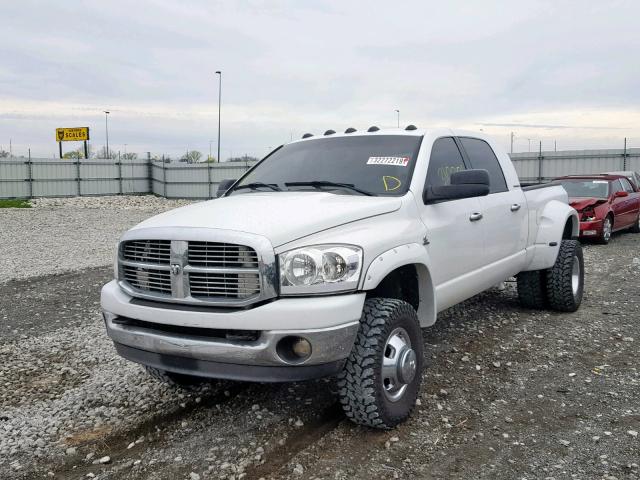 3D7MX49C66G270278 - 2006 DODGE RAM 3500 WHITE photo 2