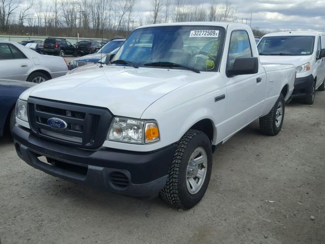 1FTKR1AD3APA77251 - 2010 FORD RANGER WHITE photo 2