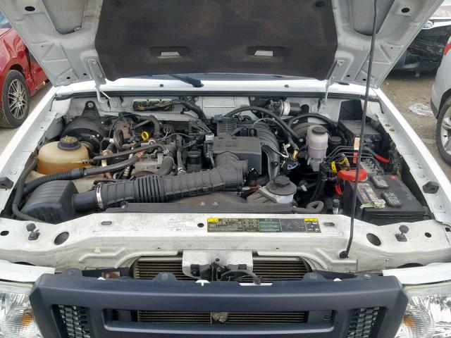 1FTKR1AD3APA77251 - 2010 FORD RANGER WHITE photo 7