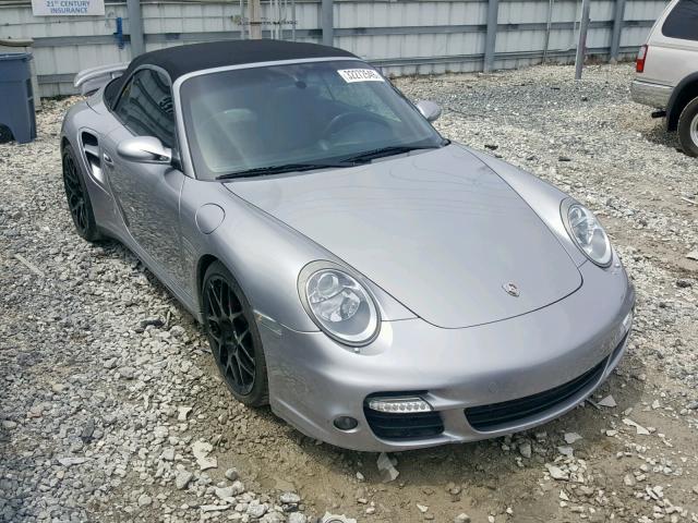 WP0CD29908S788616 - 2008 PORSCHE 911 TURBO SILVER photo 1