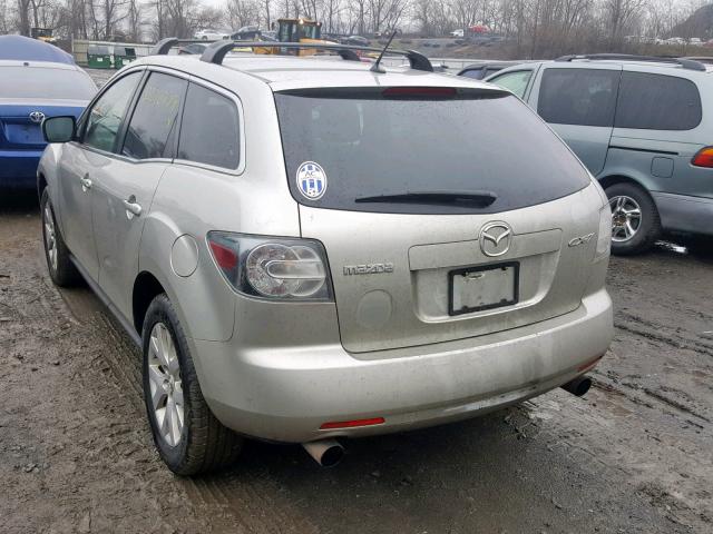 JM3ER29L680195318 - 2008 MAZDA CX-7 SILVER photo 3