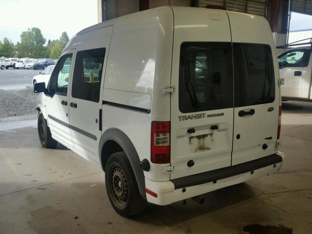 NM0KS9BN5AT026882 - 2010 FORD TRANSIT CO WHITE photo 3