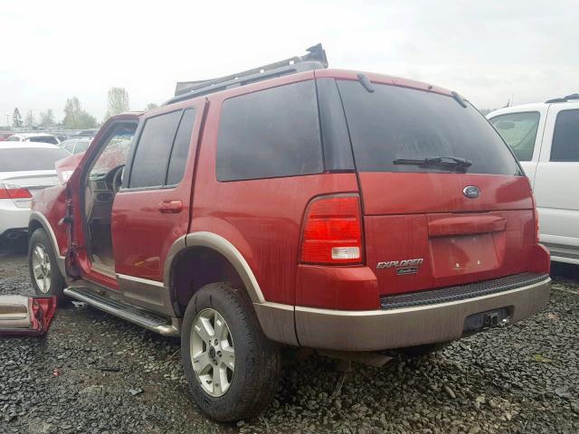 1FMZU74K94UB55978 - 2004 FORD EXPLORER E RED photo 3