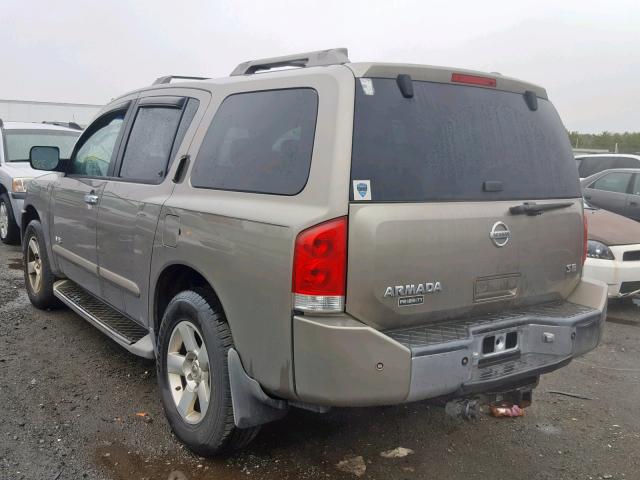 5N1AA08BX6N740945 - 2006 NISSAN ARMADA SE GRAY photo 3