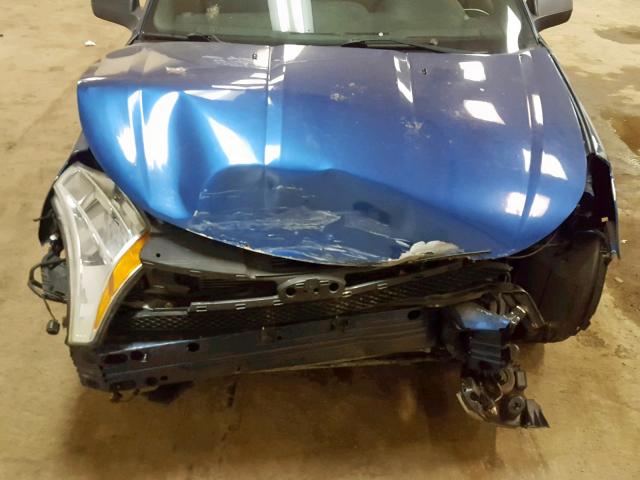 1FAHP36N29W254215 - 2009 FORD FOCUS SES BLUE photo 7