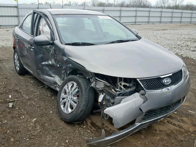 KNAFU4A21B5424585 - 2011 KIA FORTE EX GRAY photo 1