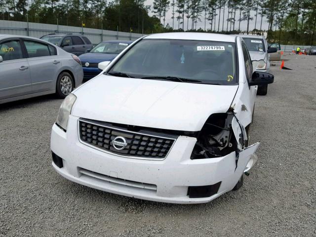 3N1AB61EX7L661496 - 2007 NISSAN SENTRA 2.0 WHITE photo 9