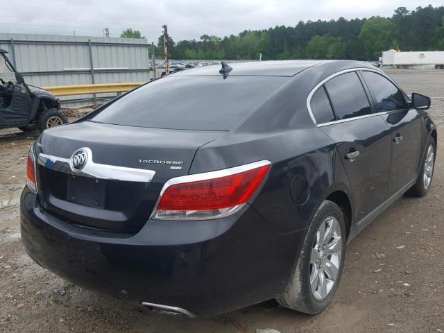 1G4GE5ED8BF154573 - 2011 BUICK LACROSSE C BLACK photo 4