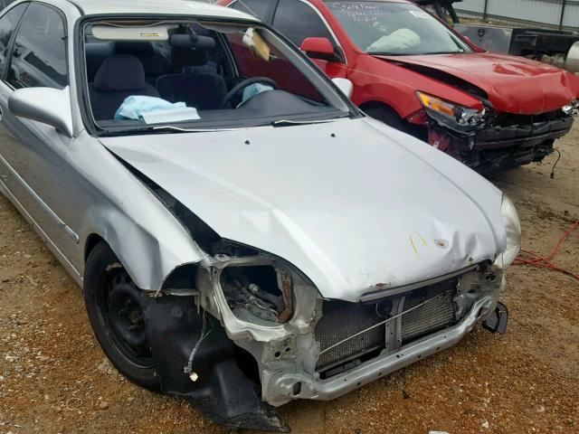 1HGEJ6129WL037188 - 1998 HONDA CIVIC DX GRAY photo 9