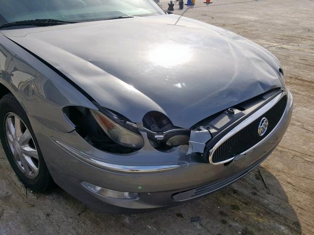 2G4WC582671145946 - 2007 BUICK LACROSSE C GRAY photo 9