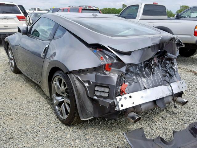 JN1AZ4EH9EM630800 - 2014 NISSAN 370Z BASE GRAY photo 3