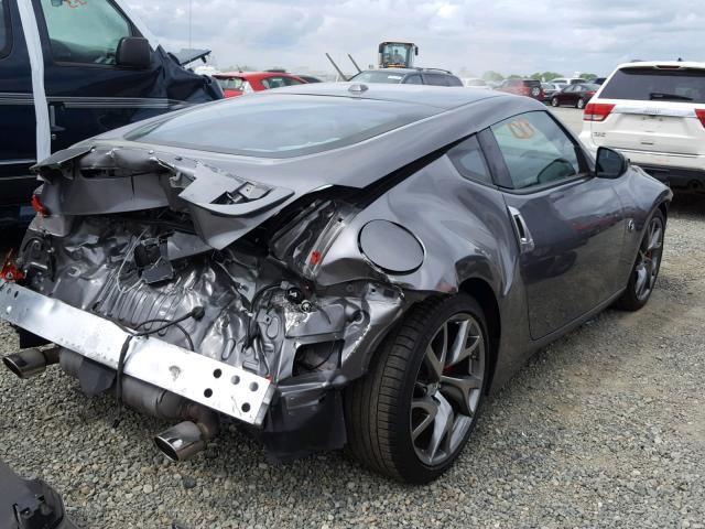 JN1AZ4EH9EM630800 - 2014 NISSAN 370Z BASE GRAY photo 4