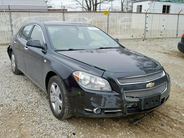 1G1ZK57B38F267009 - 2008 CHEVROLET MALIBU LTZ BLACK photo 1