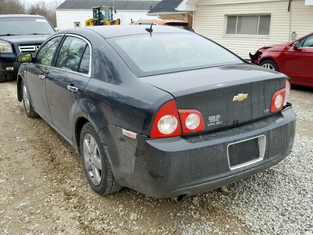 1G1ZK57B38F267009 - 2008 CHEVROLET MALIBU LTZ BLACK photo 3