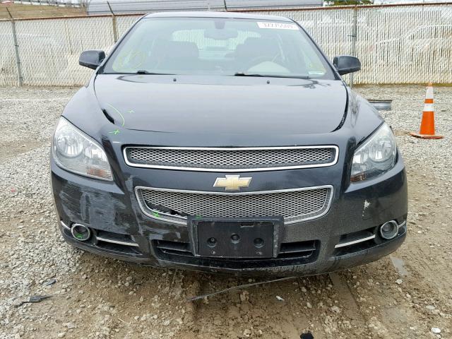 1G1ZK57B38F267009 - 2008 CHEVROLET MALIBU LTZ BLACK photo 9