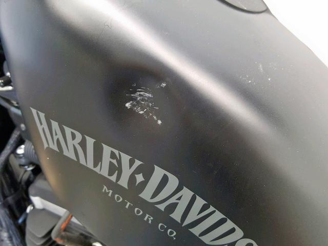 1HD4LE239FC440091 - 2015 HARLEY-DAVIDSON XL883 IRON BLACK photo 14
