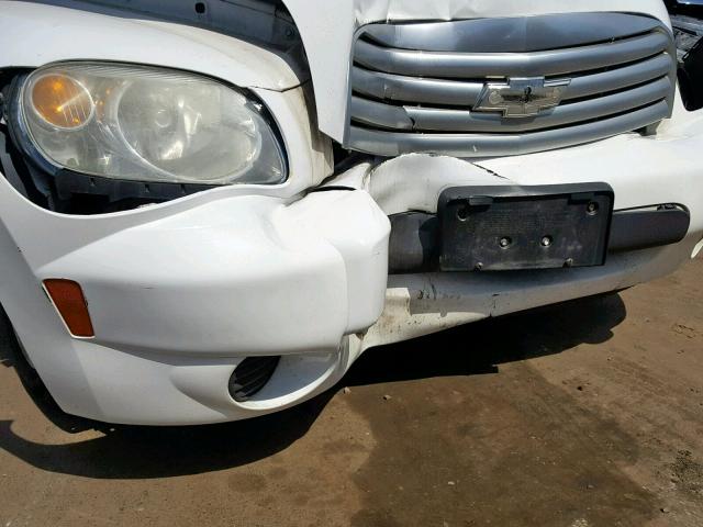 3GNCA13B19S534327 - 2009 CHEVROLET HHR LS Ақ фото 10