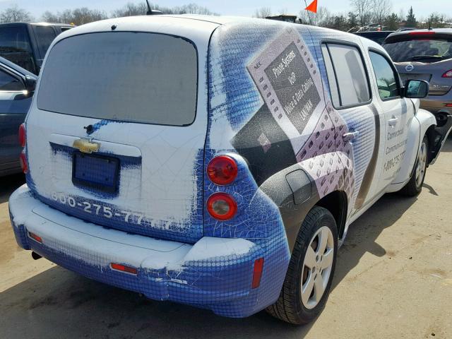 3GNCA13B19S534327 - 2009 CHEVROLET HHR LS Ақ фото 4