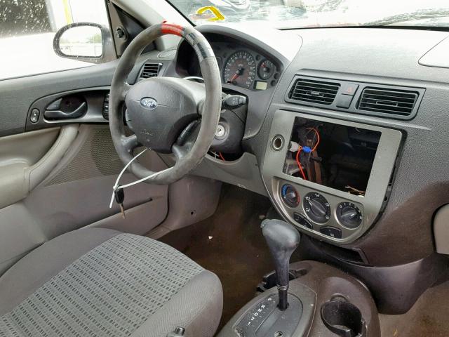 1FAFP34N67W323883 - 2007 FORD FOCUS ZX4 SILVER photo 9