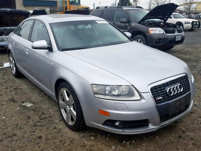 WAUEH74F76N166837 - 2006 AUDI A6 S-LINE SILVER photo 1