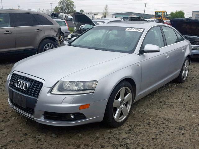 WAUEH74F76N166837 - 2006 AUDI A6 S-LINE SILVER photo 2