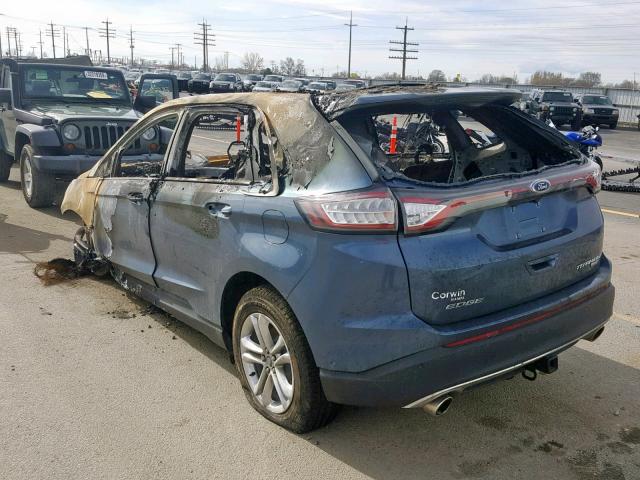 2FMPK4K9XJBC01587 - 2018 FORD EDGE TITAN BURN photo 3