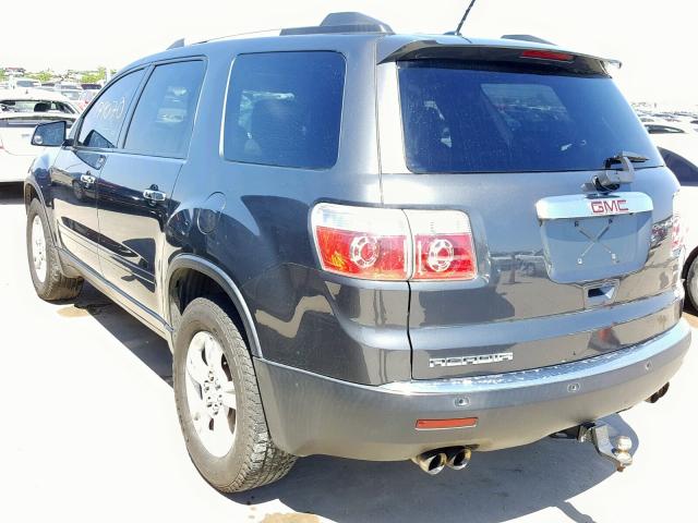 1GKKRPED6CJ329209 - 2012 GMC ACADIA SLE GRAY photo 3