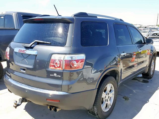 1GKKRPED6CJ329209 - 2012 GMC ACADIA SLE GRAY photo 4