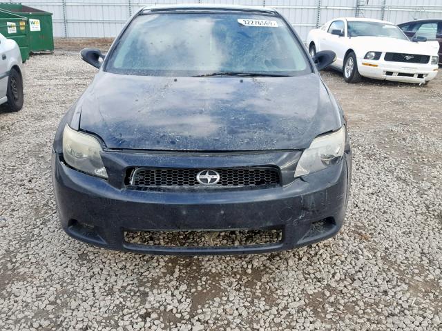 JTKDE177070193474 - 2007 TOYOTA SCION TC BLACK photo 10