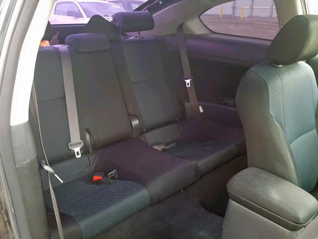 JTKDE177070193474 - 2007 TOYOTA SCION TC BLACK photo 6
