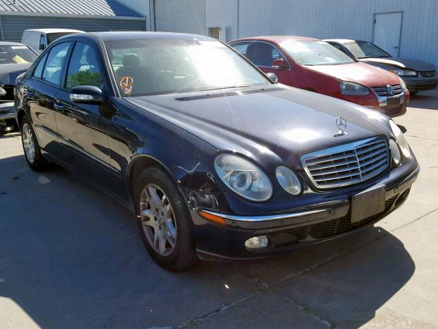 WDBUF65JX3A225009 - 2003 MERCEDES-BENZ E 320 BLUE photo 1