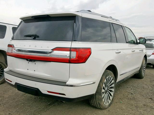5LMJJ2LT2JEL07038 - 2018 LINCOLN NAVIGATOR WHITE photo 4