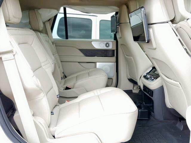 5LMJJ2LT2JEL07038 - 2018 LINCOLN NAVIGATOR WHITE photo 6