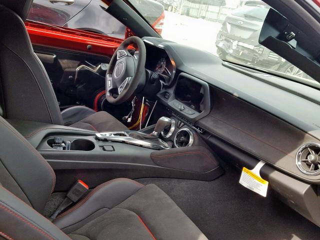 1G1FK1R63J0172065 - 2018 CHEVROLET CAMARO ZL1 红色 照片 5