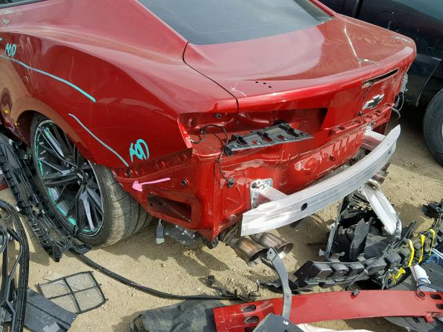 1G1FK1R63J0172065 - 2018 CHEVROLET CAMARO ZL1 红色 照片 9
