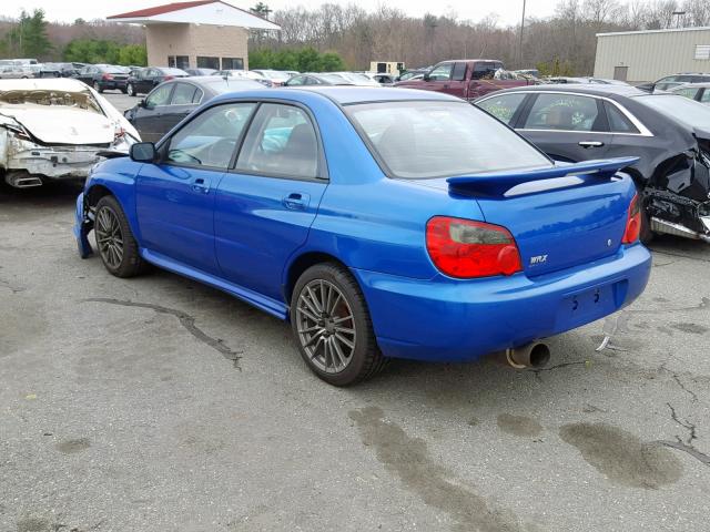 JF1GD29664G509731 - 2004 SUBARU IMPREZA WR BLUE photo 3