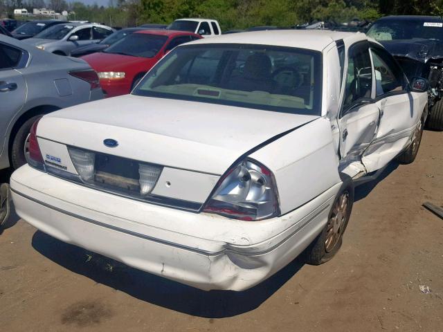 2FAFP74W74X184363 - 2004 FORD CROWN VICT WHITE photo 4