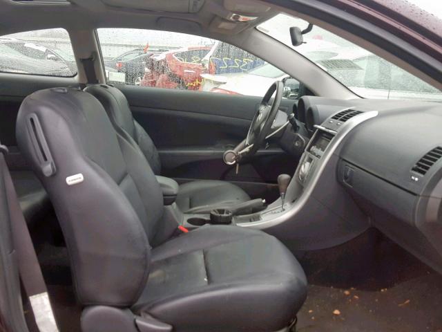 JTKDE167990295098 - 2009 TOYOTA SCION TC PURPLE photo 5
