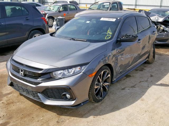 SHHFK7H46HU225765 - 2017 HONDA CIVIC SPOR GRAY photo 2