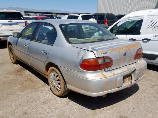 1G1ND52F14M544748 - 2004 CHEVROLET CLASSIC SILVER photo 3