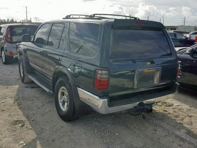 JT3GN86R3V0021439 - 1997 TOYOTA 4RUNNER SR GREEN photo 3